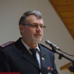 Eröffnung der Jahreshauptversammlung durch den Feuerwehrkommandanten Bruno Dentz Eröffnung der Jahreshauptversammlung durch den Feuerwehrkommandanten Bruno Dentz