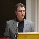 Bürgermeister Gunter Jungmann Ansprache an die Versammelten durch den neuen Bürgermeister Gunter Jungmann