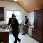 Kaffeepause Altpapiersammlung 2016 - kurze Pause in der Küche